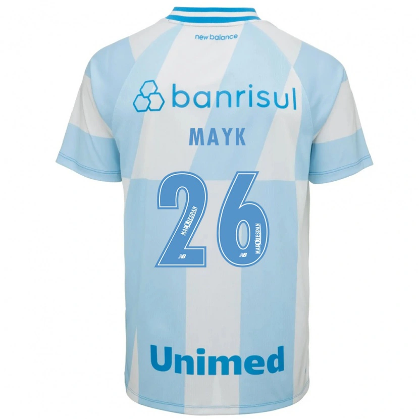 Danxen Damen Mayk #26 Hellblau Weiß Auswärtstrikot Trikot 2026/27 T-Shirt