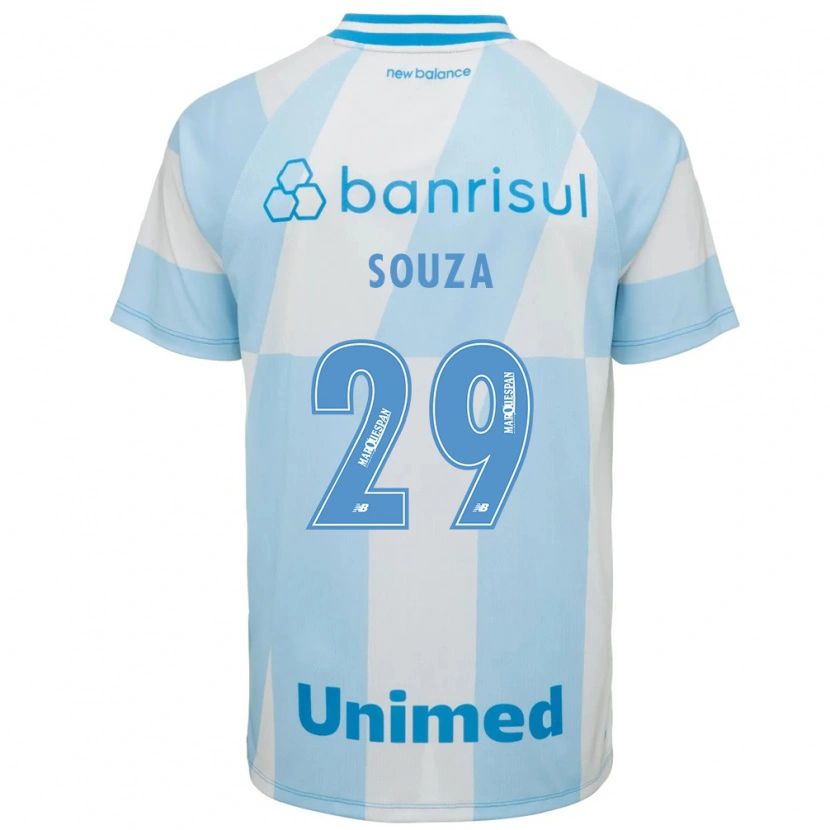Danxen Damen Diego Souza #29 Hellblau Weiß Auswärtstrikot Trikot 2026/27 T-Shirt