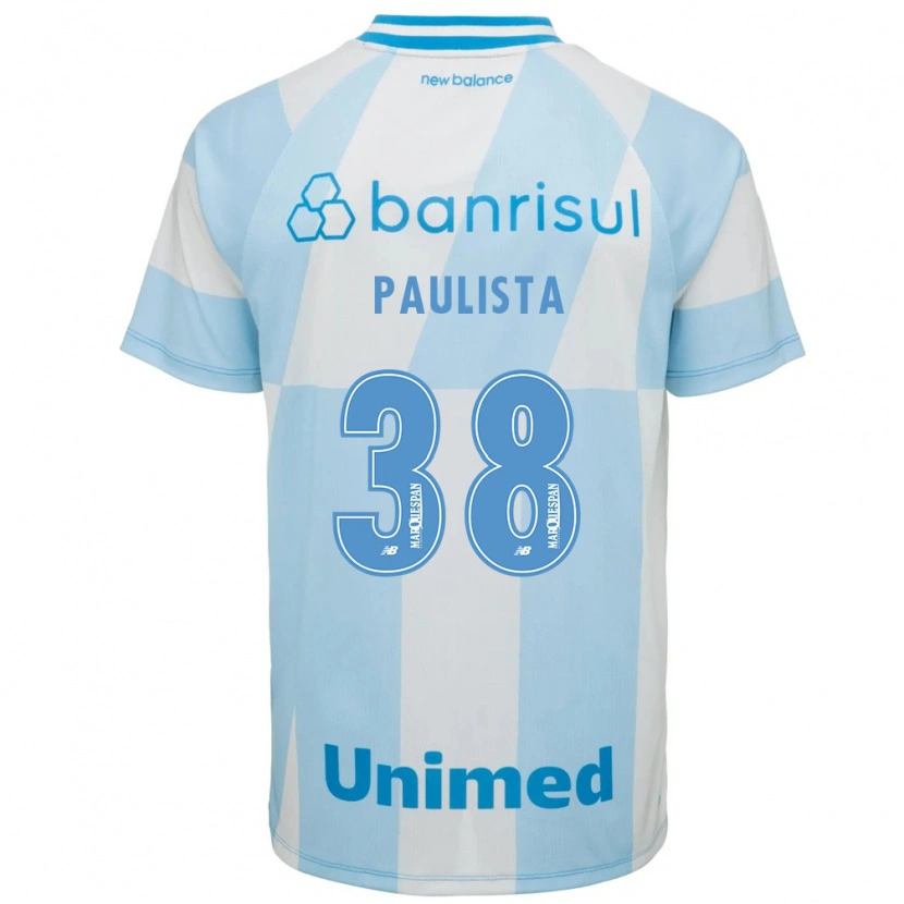 Danxen Damen Caio Paulista #38 Hellblau Weiß Auswärtstrikot Trikot 2026/27 T-Shirt