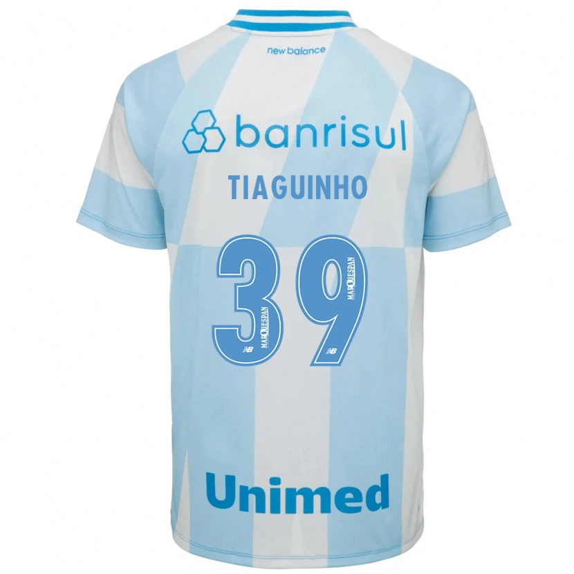 Danxen Damen Tiaguinho #39 Hellblau Weiß Auswärtstrikot Trikot 2026/27 T-Shirt