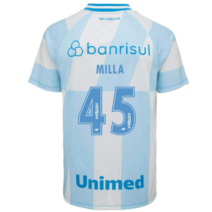 Danxen Damen Lucas Milla #45 Hellblau Weiß Auswärtstrikot Trikot 2026/27 T-Shirt