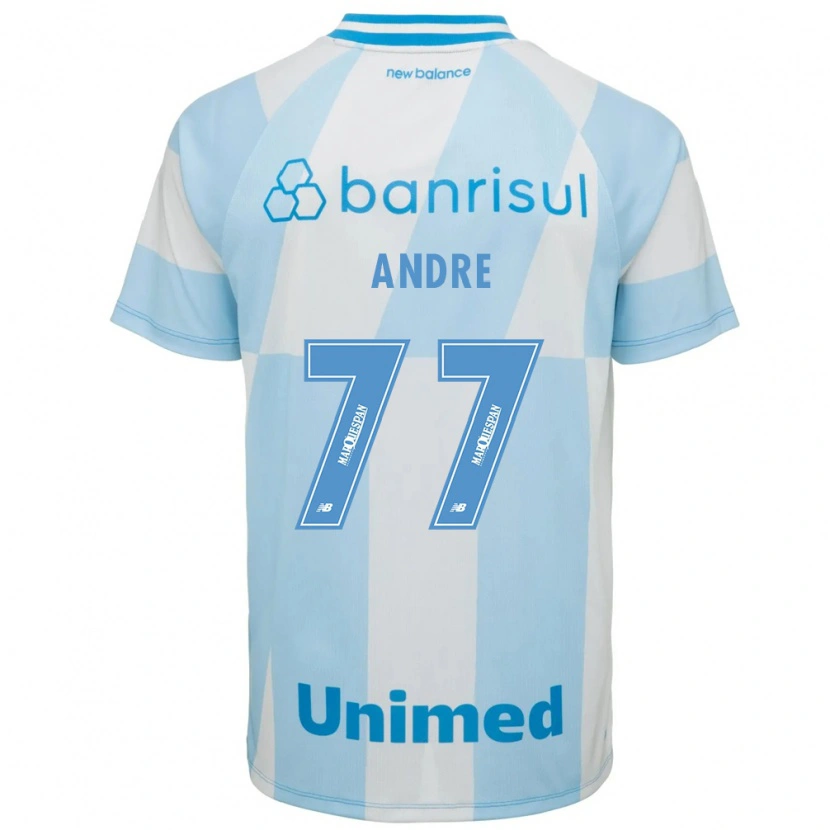 Danxen Damen André #77 Hellblau Weiß Auswärtstrikot Trikot 2026/27 T-Shirt