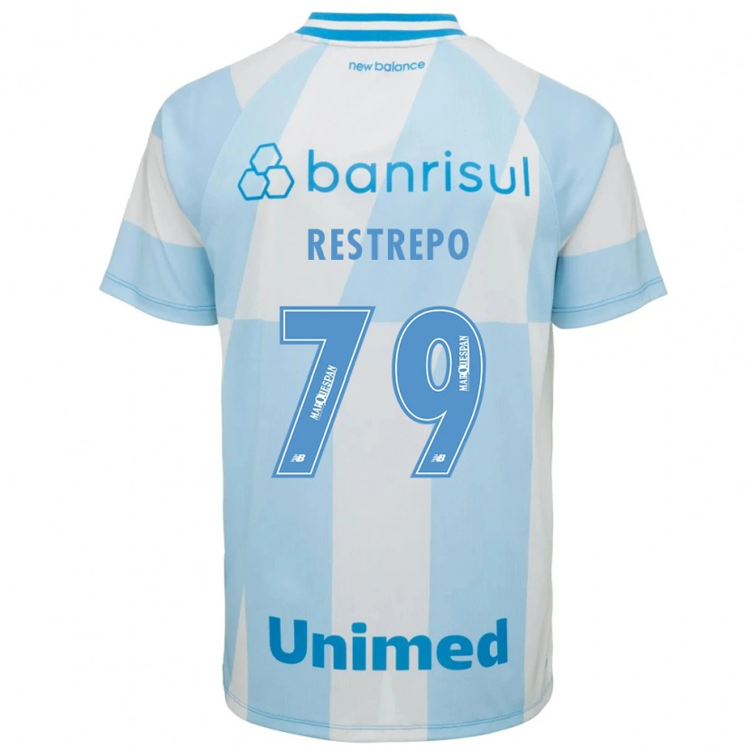 Danxen Damen Kelly Restrepo #79 Hellblau Weiß Auswärtstrikot Trikot 2026/27 T-Shirt
