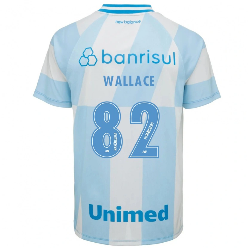 Danxen Damen Wallace Gomes Da Silva Dos Santos #82 Hellblau Weiß Auswärtstrikot Trikot 2026/27 T-Shirt