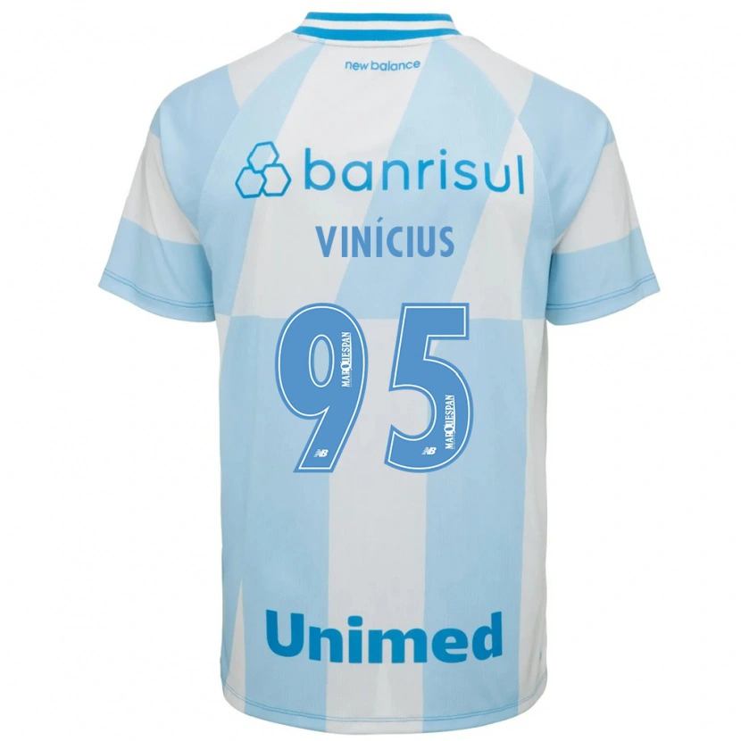 Danxen Damen Carlos Vinícius #95 Hellblau Weiß Auswärtstrikot Trikot 2026/27 T-Shirt