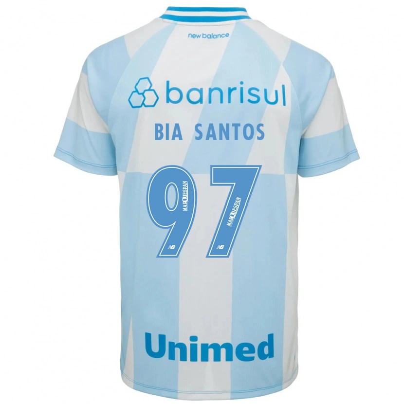 Danxen Damen Bia Santos #97 Hellblau Weiß Auswärtstrikot Trikot 2026/27 T-Shirt