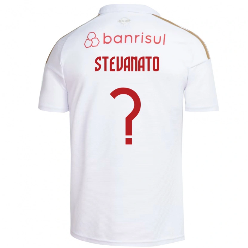 Danxen Damen Eduardo Stevanato #0 Weiß Rot Auswärtstrikot Trikot 2026/27 T-Shirt