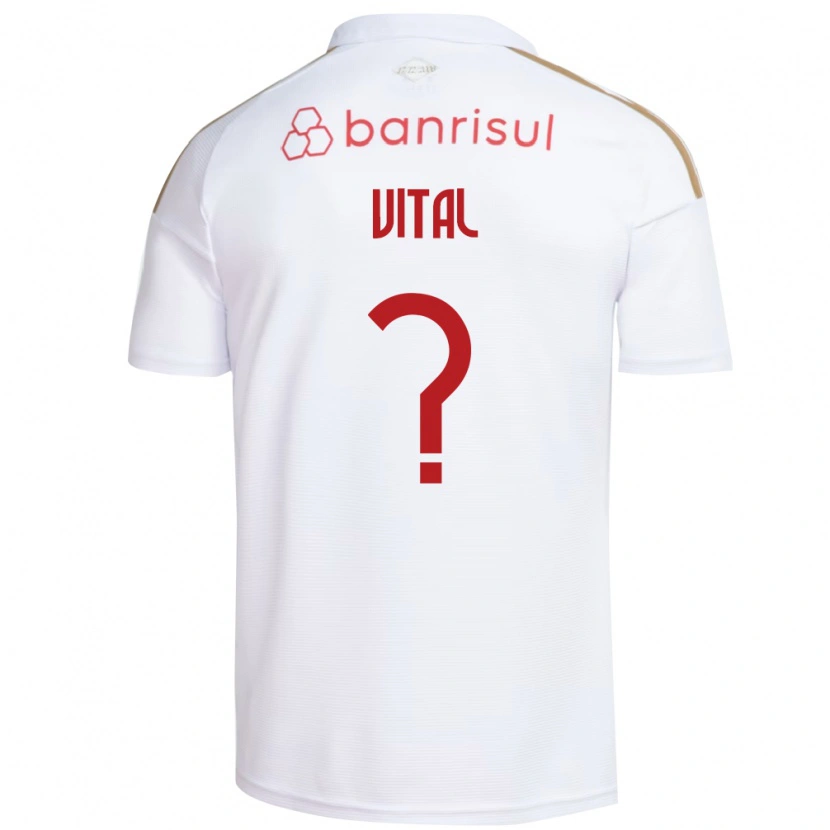Danxen Damen Lucas Vital #0 Weiß Rot Auswärtstrikot Trikot 2026/27 T-Shirt