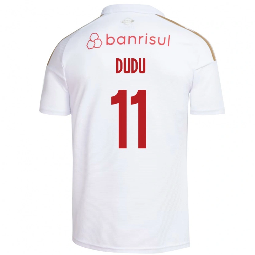 Danxen Damen Dudu #11 Weiß Rot Auswärtstrikot Trikot 2026/27 T-Shirt