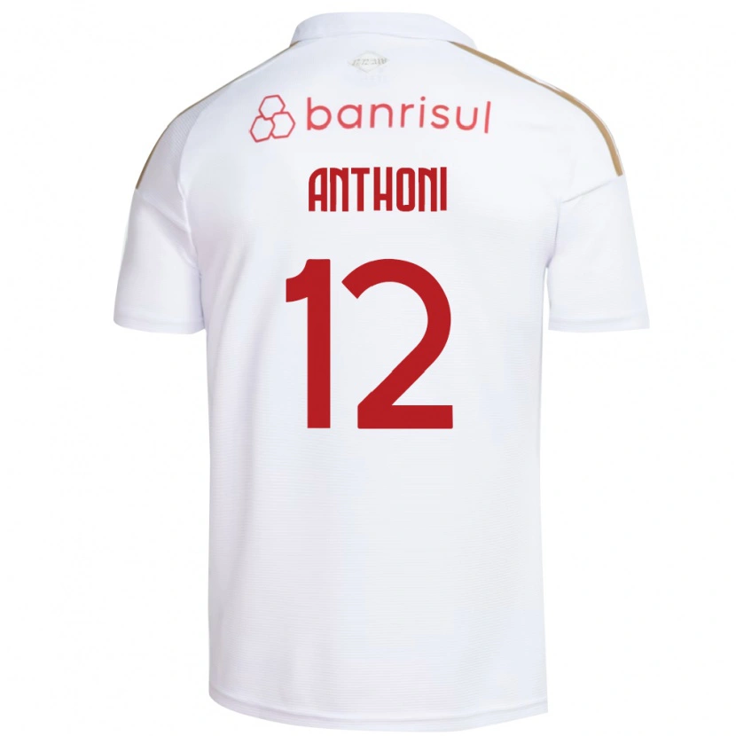 Danxen Damen Anthoni Spier Souza #12 Weiß Rot Auswärtstrikot Trikot 2026/27 T-Shirt