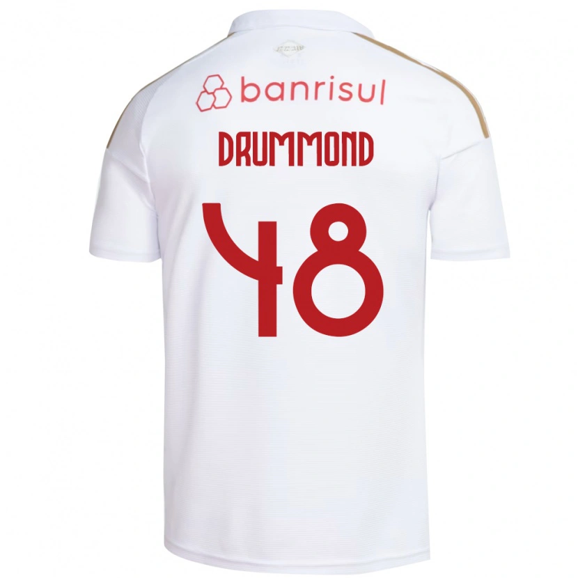 Danxen Damen Lucca Drummond #48 Weiß Rot Auswärtstrikot Trikot 2026/27 T-Shirt