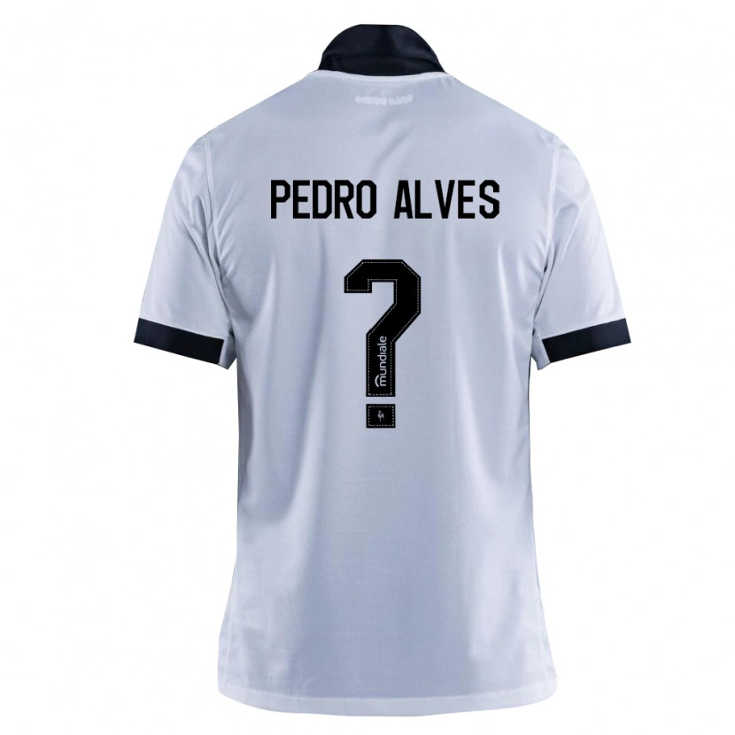 Danxen Damen Pedro Alves #0 Schwarz Weiß Auswärtstrikot Trikot 2026/27 T-Shirt