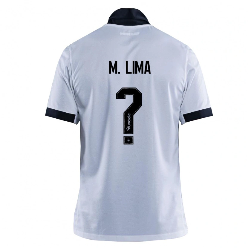 Danxen Damen Matheus Lima #0 Schwarz Weiß Auswärtstrikot Trikot 2026/27 T-Shirt