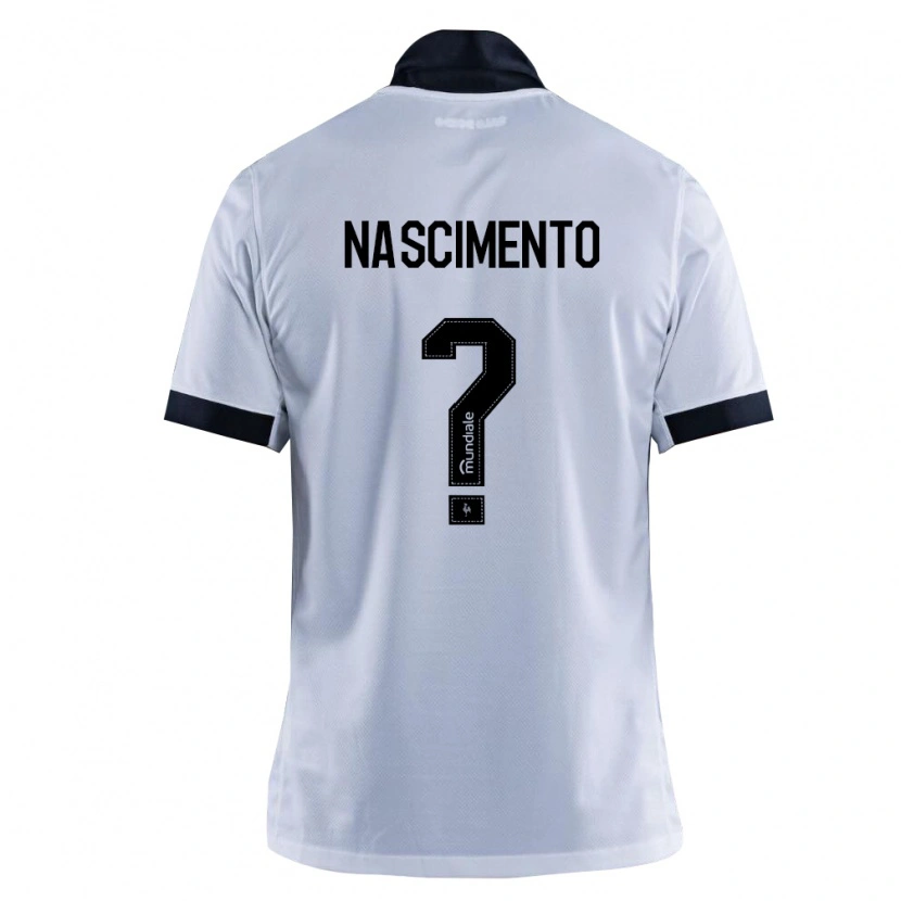Danxen Damen Ruan Nascimento #0 Schwarz Weiß Auswärtstrikot Trikot 2026/27 T-Shirt