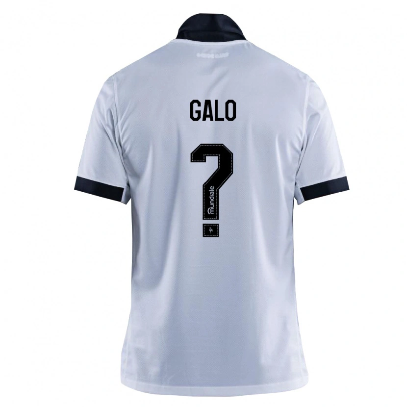 Danxen Damen Diego Galo #0 Schwarz Weiß Auswärtstrikot Trikot 2026/27 T-Shirt