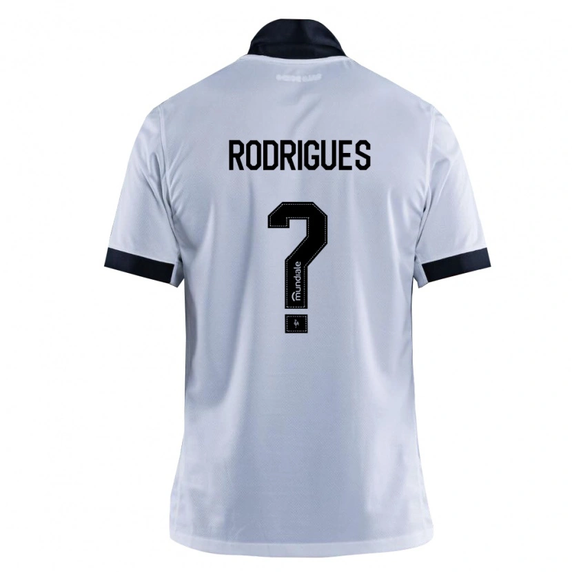 Danxen Damen Vinicius Rodrigues #0 Schwarz Weiß Auswärtstrikot Trikot 2026/27 T-Shirt