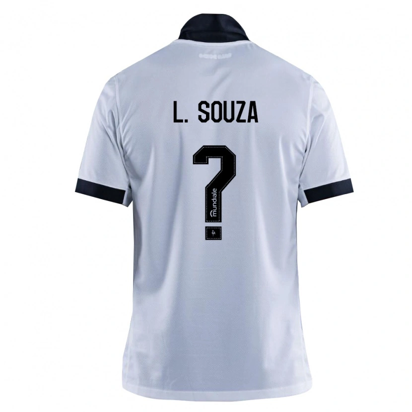 Danxen Damen Lucas Souza #0 Schwarz Weiß Auswärtstrikot Trikot 2026/27 T-Shirt