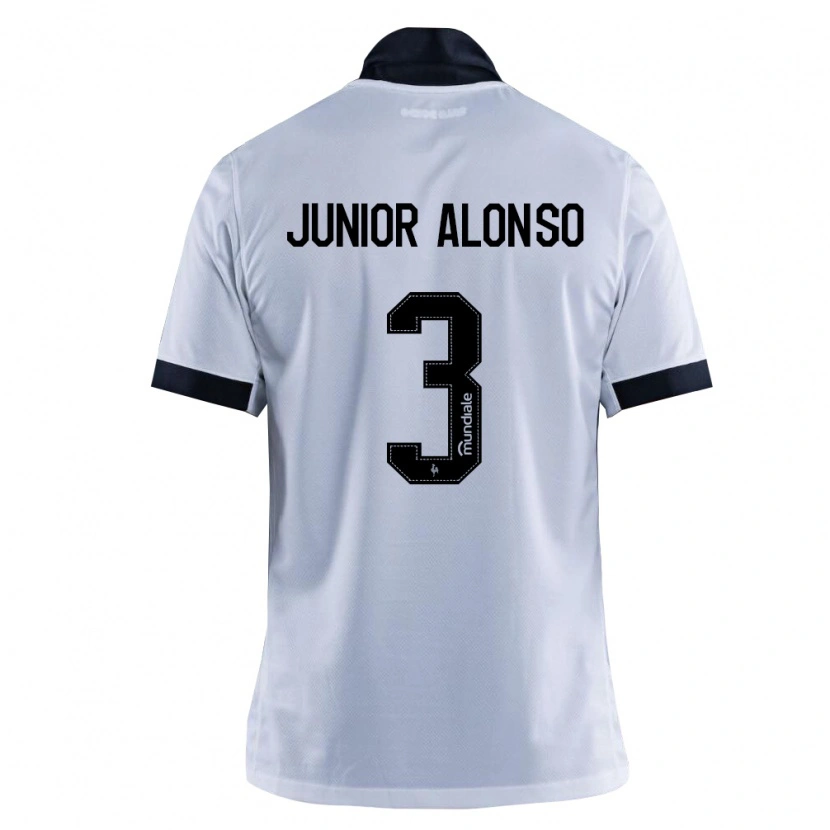 Danxen Damen Junior Alonso #3 Schwarz Weiß Auswärtstrikot Trikot 2026/27 T-Shirt