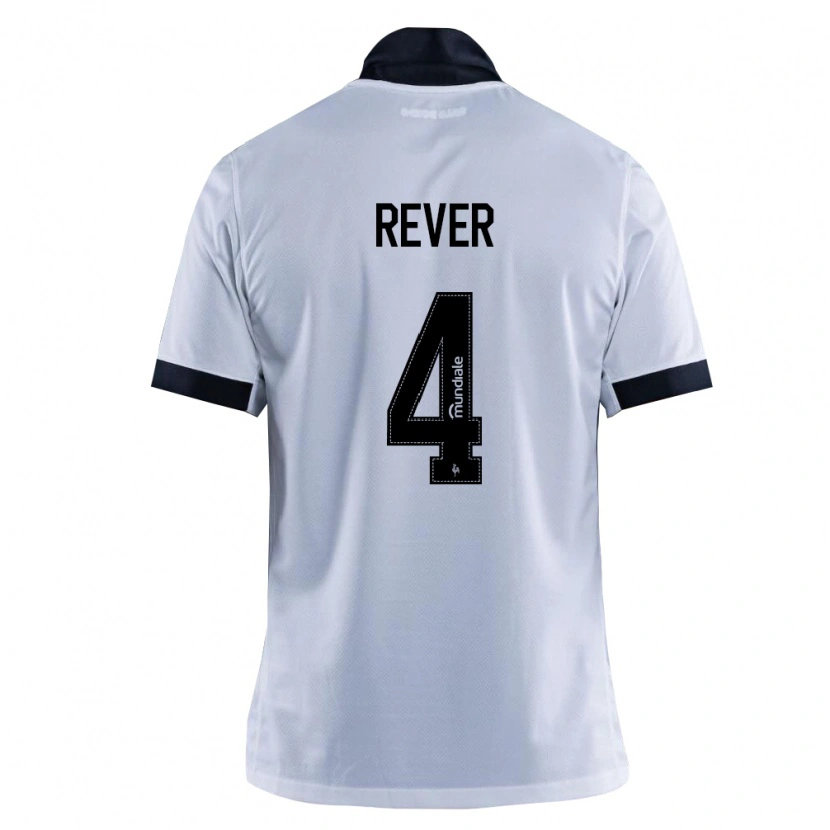 Danxen Damen Rever #4 Schwarz Weiß Auswärtstrikot Trikot 2026/27 T-Shirt