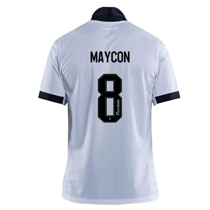 Danxen Damen Maycon De Andrade Barberan #8 Schwarz Weiß Auswärtstrikot Trikot 2026/27 T-Shirt