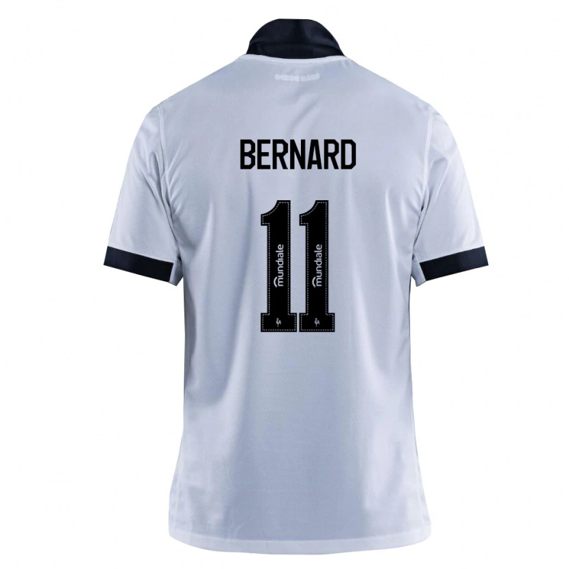 Danxen Damen Bernard Anício Caldeira Duarte #11 Schwarz Weiß Auswärtstrikot Trikot 2026/27 T-Shirt