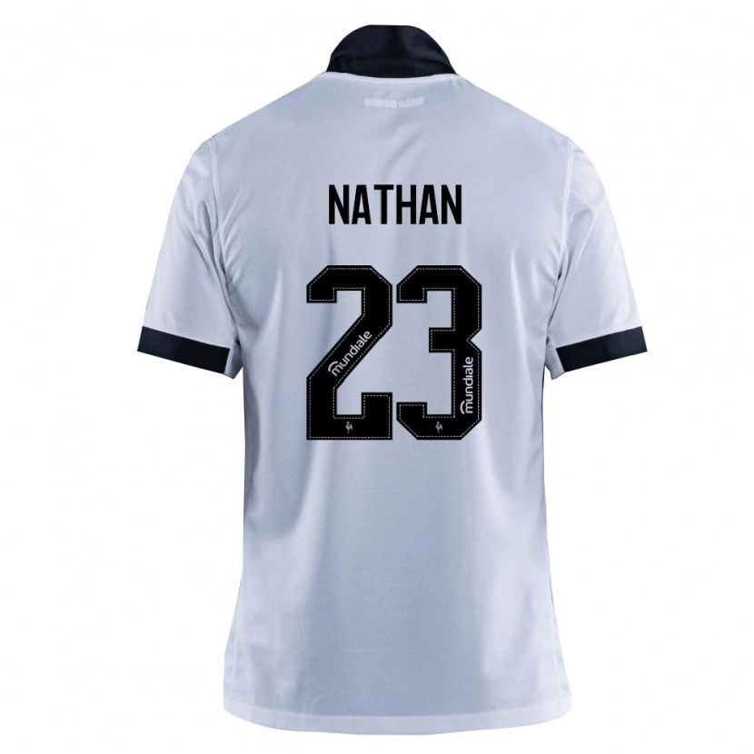 Danxen Damen Nathan #23 Schwarz Weiß Auswärtstrikot Trikot 2026/27 T-Shirt