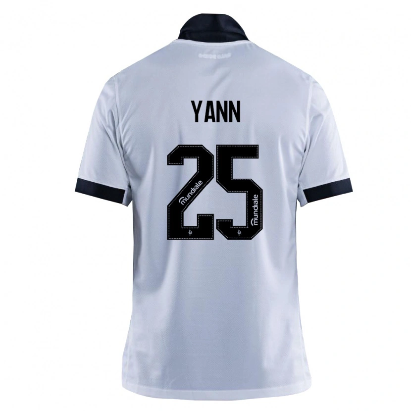 Danxen Damen Yann Neves #25 Schwarz Weiß Auswärtstrikot Trikot 2026/27 T-Shirt