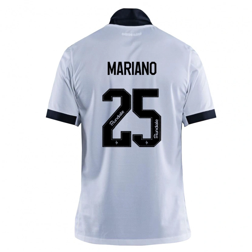 Danxen Damen Mariano #25 Schwarz Weiß Auswärtstrikot Trikot 2026/27 T-Shirt