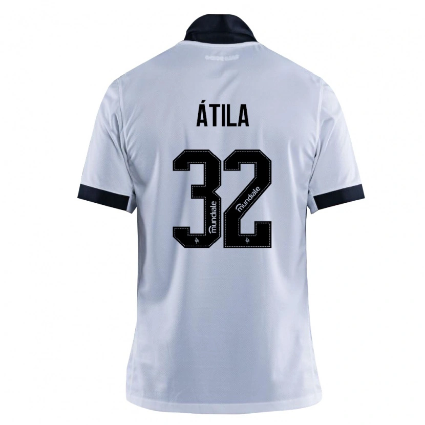 Danxen Damen Gabriel Atila #32 Schwarz Weiß Auswärtstrikot Trikot 2026/27 T-Shirt