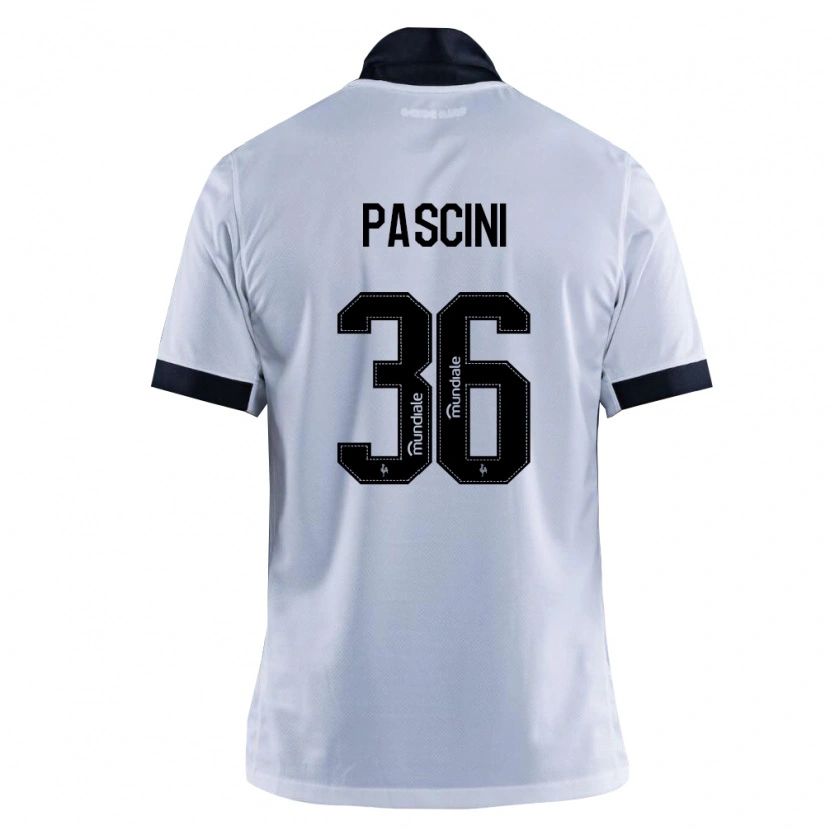 Danxen Damen Kauã Pascini #36 Schwarz Weiß Auswärtstrikot Trikot 2026/27 T-Shirt