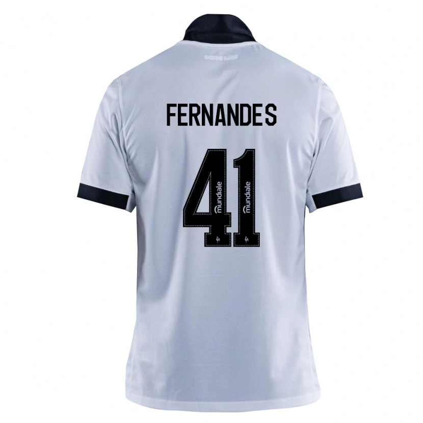 Danxen Damen Murillo Fernandes #41 Schwarz Weiß Auswärtstrikot Trikot 2026/27 T-Shirt
