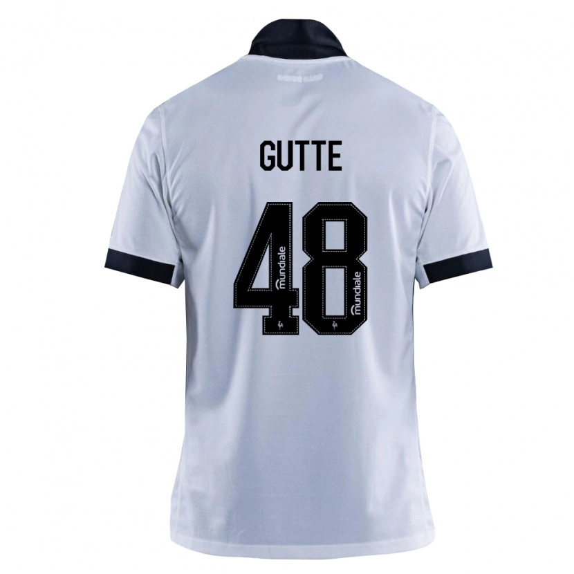 Danxen Damen Gutte #48 Schwarz Weiß Auswärtstrikot Trikot 2026/27 T-Shirt