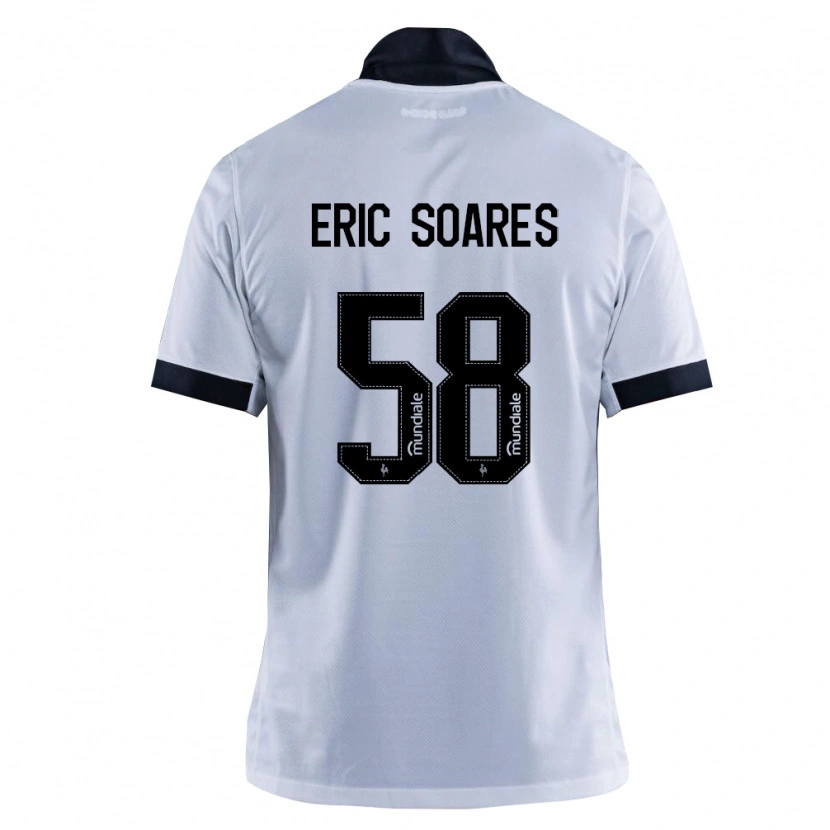 Danxen Damen Eric Soares #58 Schwarz Weiß Auswärtstrikot Trikot 2026/27 T-Shirt