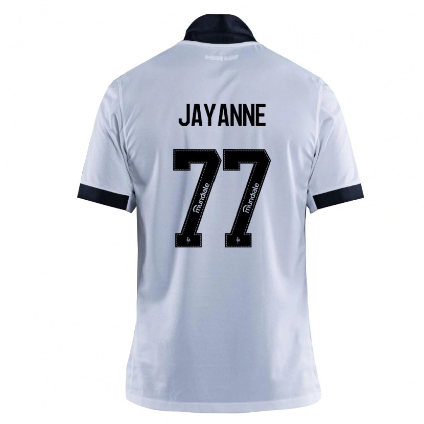 Danxen Damen Jayanne #77 Schwarz Weiß Auswärtstrikot Trikot 2026/27 T-Shirt