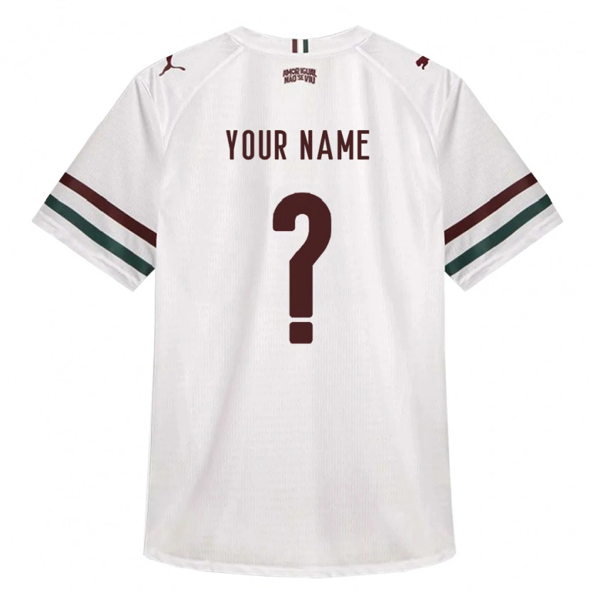 Danxen Damen Ihren Namen #0 Weiß Grün Burgund Auswärtstrikot Trikot 2026/27 T-Shirt