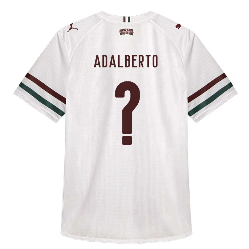 Danxen Damen Adalberto Junior De Jesus Justino #0 Weiß Grün Burgund Auswärtstrikot Trikot 2026/27 T-Shirt
