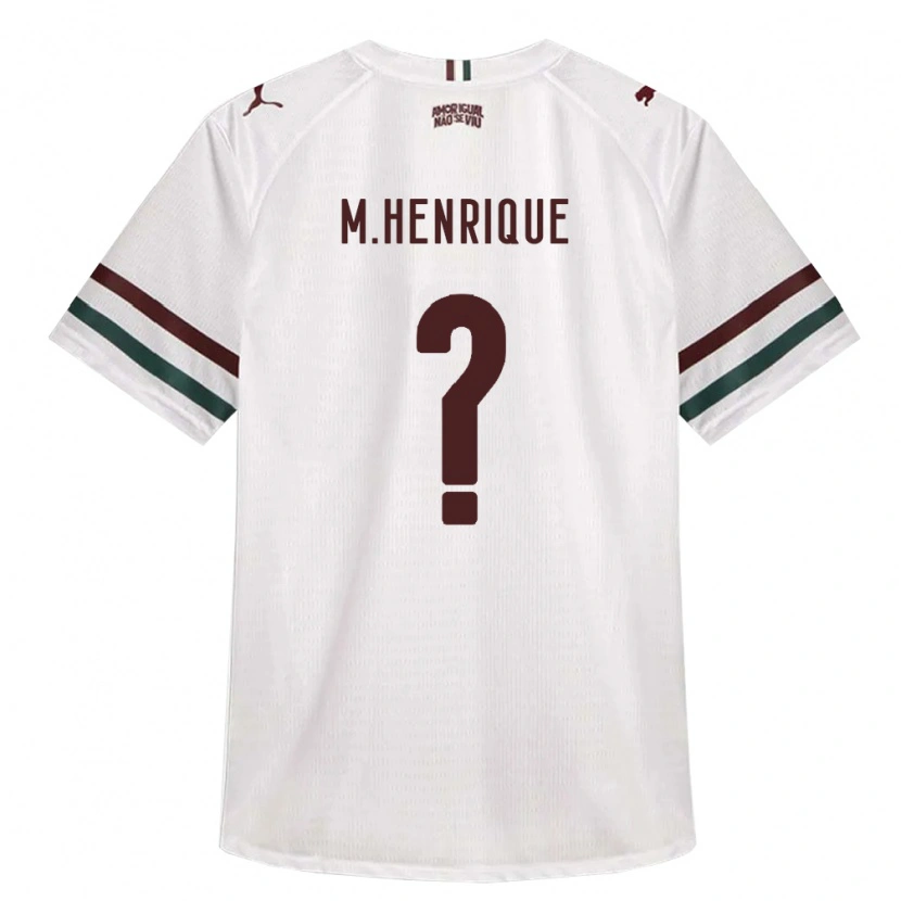 Danxen Damen Miguel Henrique #0 Weiß Grün Burgund Auswärtstrikot Trikot 2026/27 T-Shirt