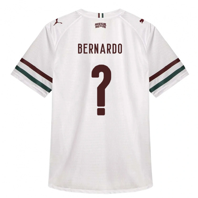 Danxen Damen Bernardo André Goulart Gil Alcantara #0 Weiß Grün Burgund Auswärtstrikot Trikot 2026/27 T-Shirt