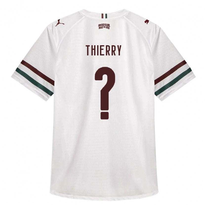 Danxen Damen Thierry Hanrry Costa Chaves #0 Weiß Grün Burgund Auswärtstrikot Trikot 2026/27 T-Shirt