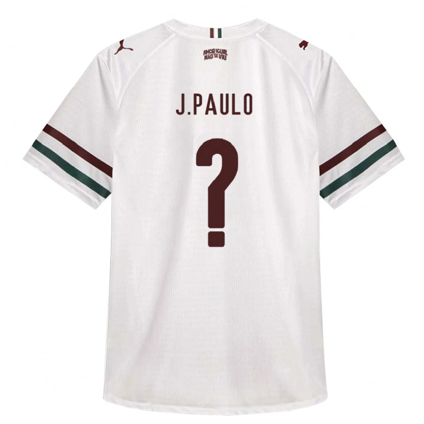 Danxen Damen João Paulo #0 Weiß Grün Burgund Auswärtstrikot Trikot 2026/27 T-Shirt