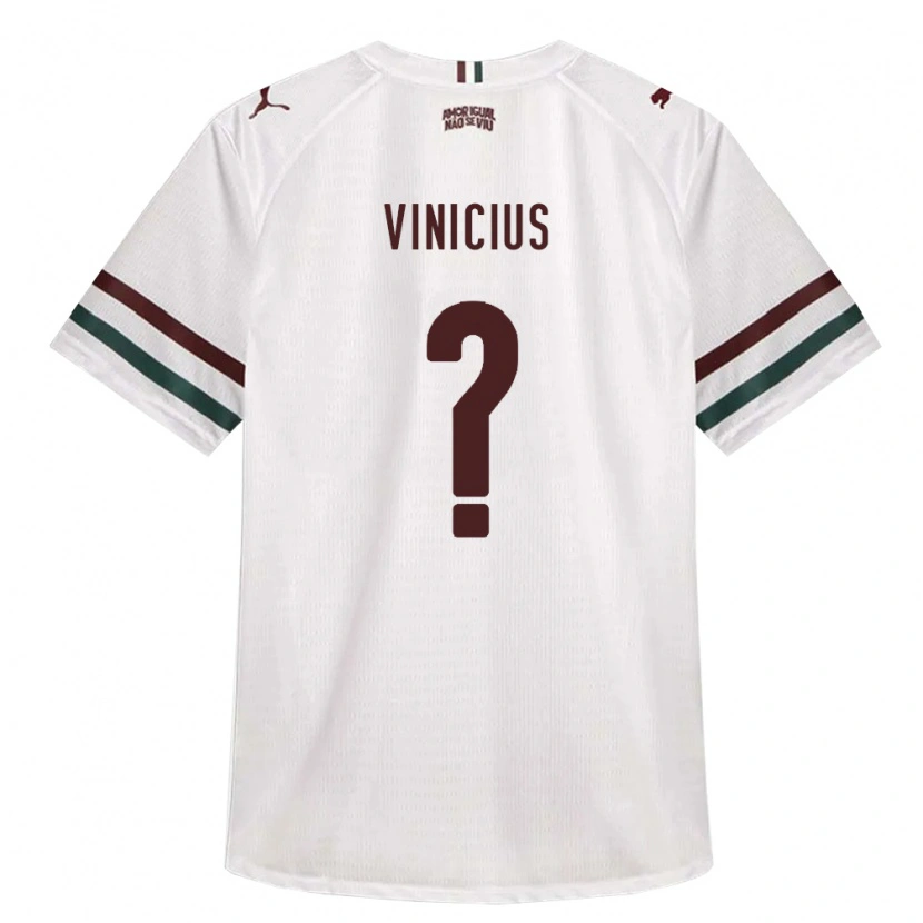 Danxen Damen Vinicius #0 Weiß Grün Burgund Auswärtstrikot Trikot 2026/27 T-Shirt