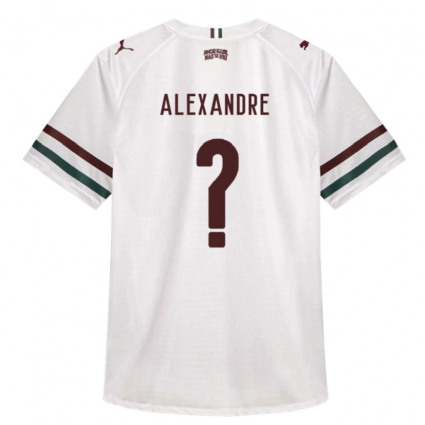 Danxen Damen Alexandre #0 Weiß Grün Burgund Auswärtstrikot Trikot 2026/27 T-Shirt