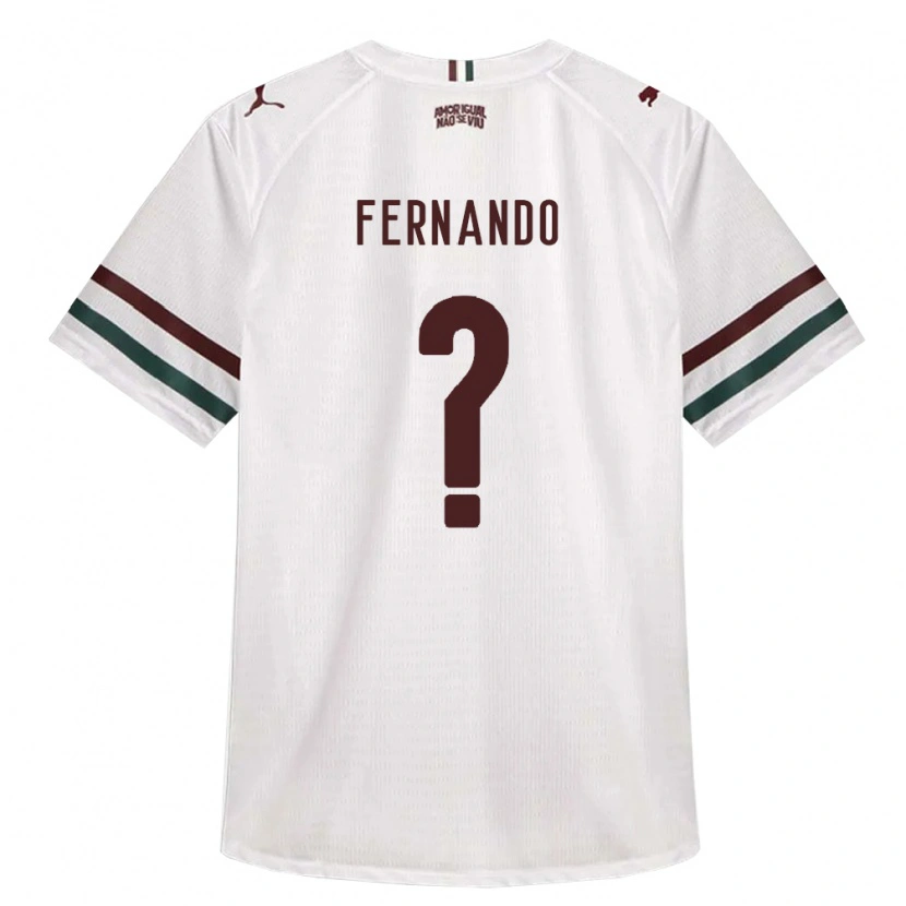Danxen Damen Luis Fernando #0 Weiß Grün Burgund Auswärtstrikot Trikot 2026/27 T-Shirt