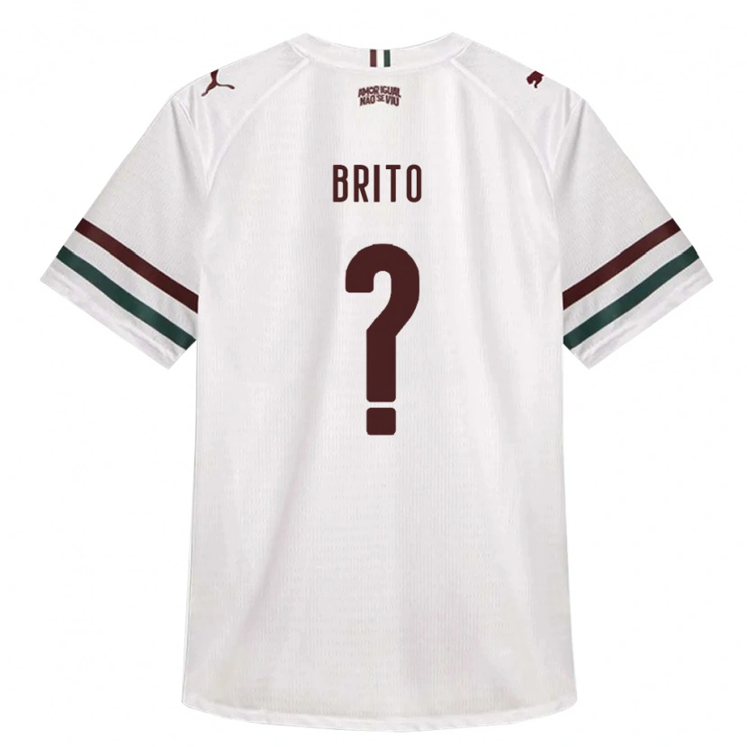 Danxen Damen Luan Brito #0 Weiß Grün Burgund Auswärtstrikot Trikot 2026/27 T-Shirt