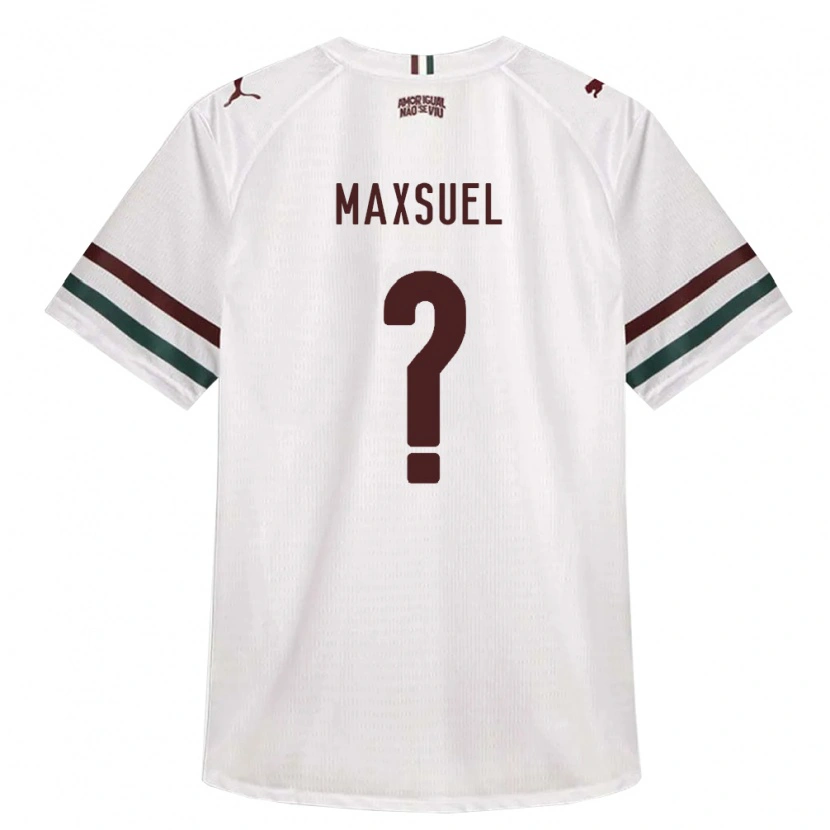 Danxen Damen Maxsuel #0 Weiß Grün Burgund Auswärtstrikot Trikot 2026/27 T-Shirt