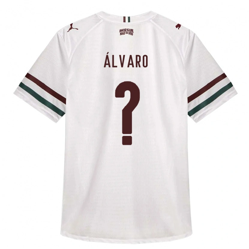 Danxen Damen Álvaro #0 Weiß Grün Burgund Auswärtstrikot Trikot 2026/27 T-Shirt