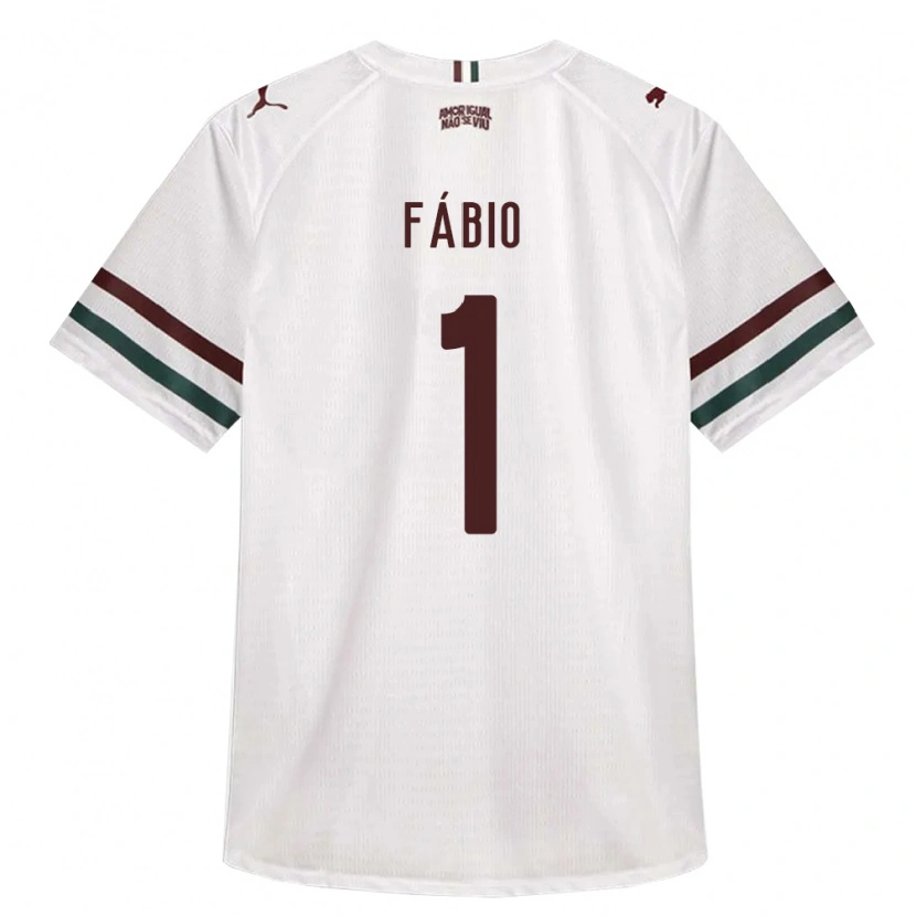 Danxen Damen Fábio Deivson Lopes Maciel #1 Weiß Grün Burgund Auswärtstrikot Trikot 2026/27 T-Shirt