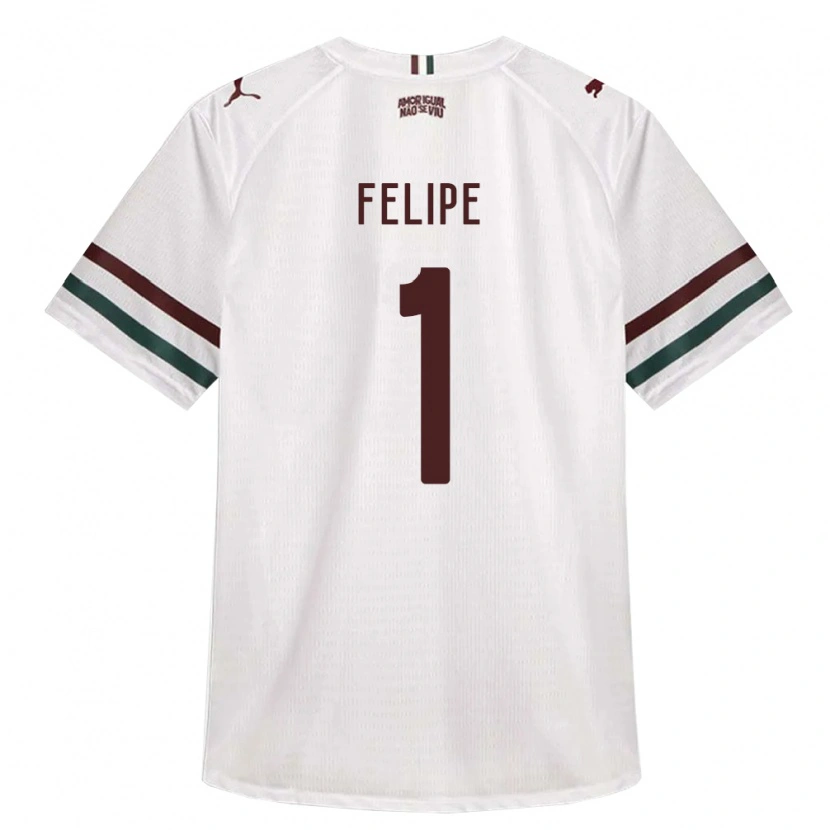 Danxen Damen Marcos Felipe #1 Weiß Grün Burgund Auswärtstrikot Trikot 2026/27 T-Shirt