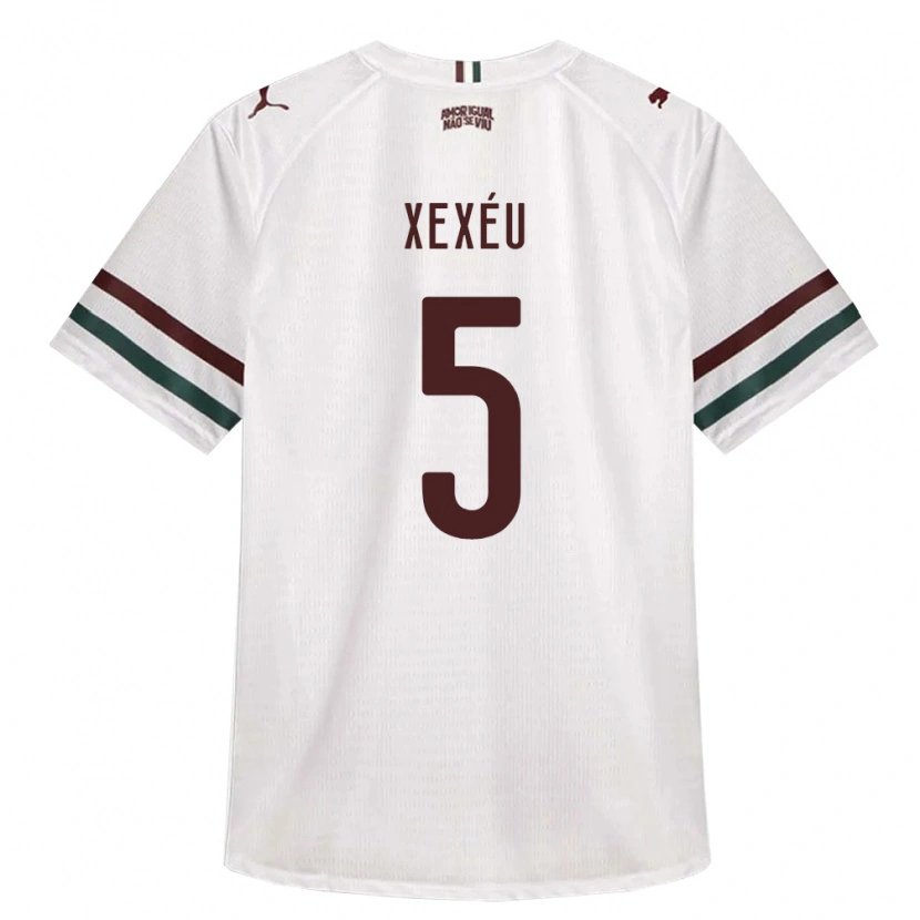 Danxen Damen Xexéu #5 Weiß Grün Burgund Auswärtstrikot Trikot 2026/27 T-Shirt