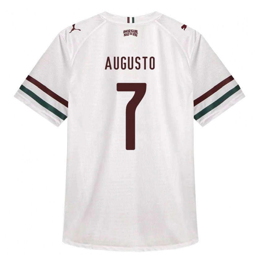 Danxen Damen Renato Augusto #7 Weiß Grün Burgund Auswärtstrikot Trikot 2026/27 T-Shirt